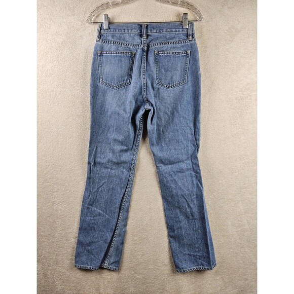 Vintage Old Navy Y2K Bootcut Denim Jeans Size 4 Short - Picture 3 of 3